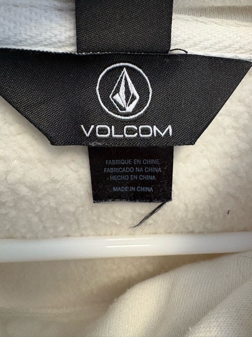 Volcom Cream Script Logo Pullover - Picture 4 of 6